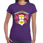 Playera Los Simpsons Navidad Ho Ho Homero Algodón Premium #0002912