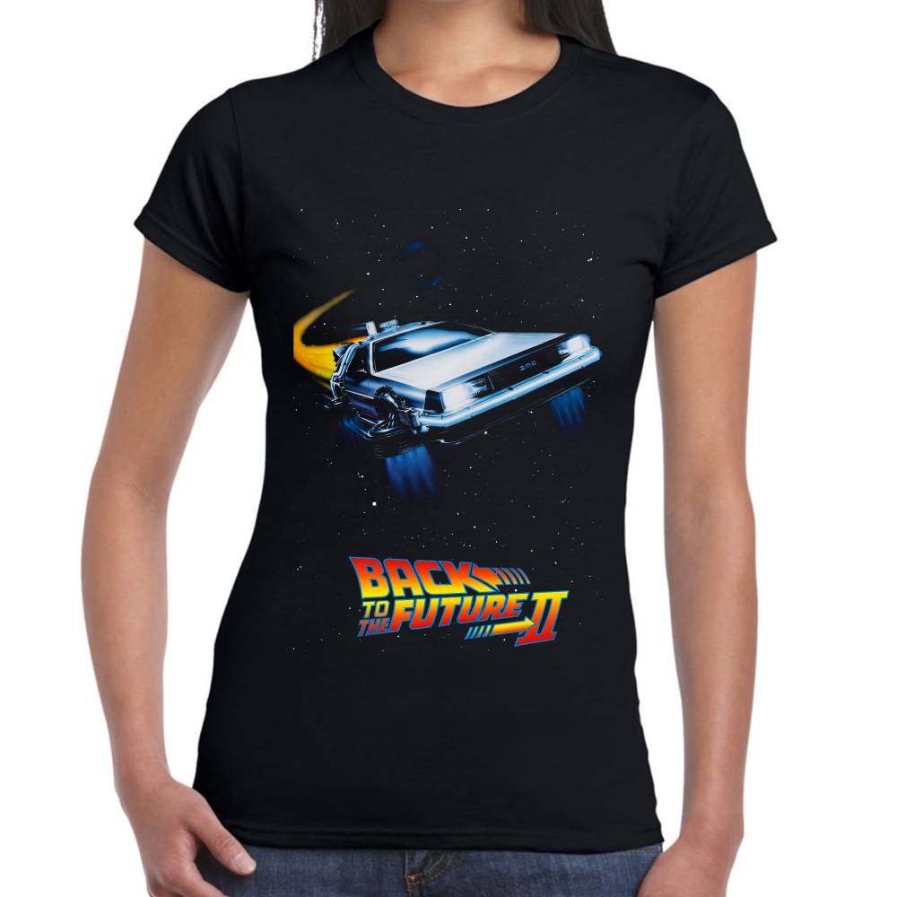Playera Volver al Futuro Algodón Premium #0002915 Imagen secundaria del producto