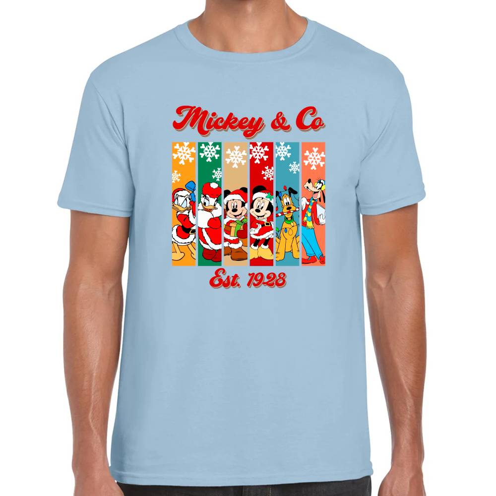 Playera Navidad Disney Algodón Premium #0002916