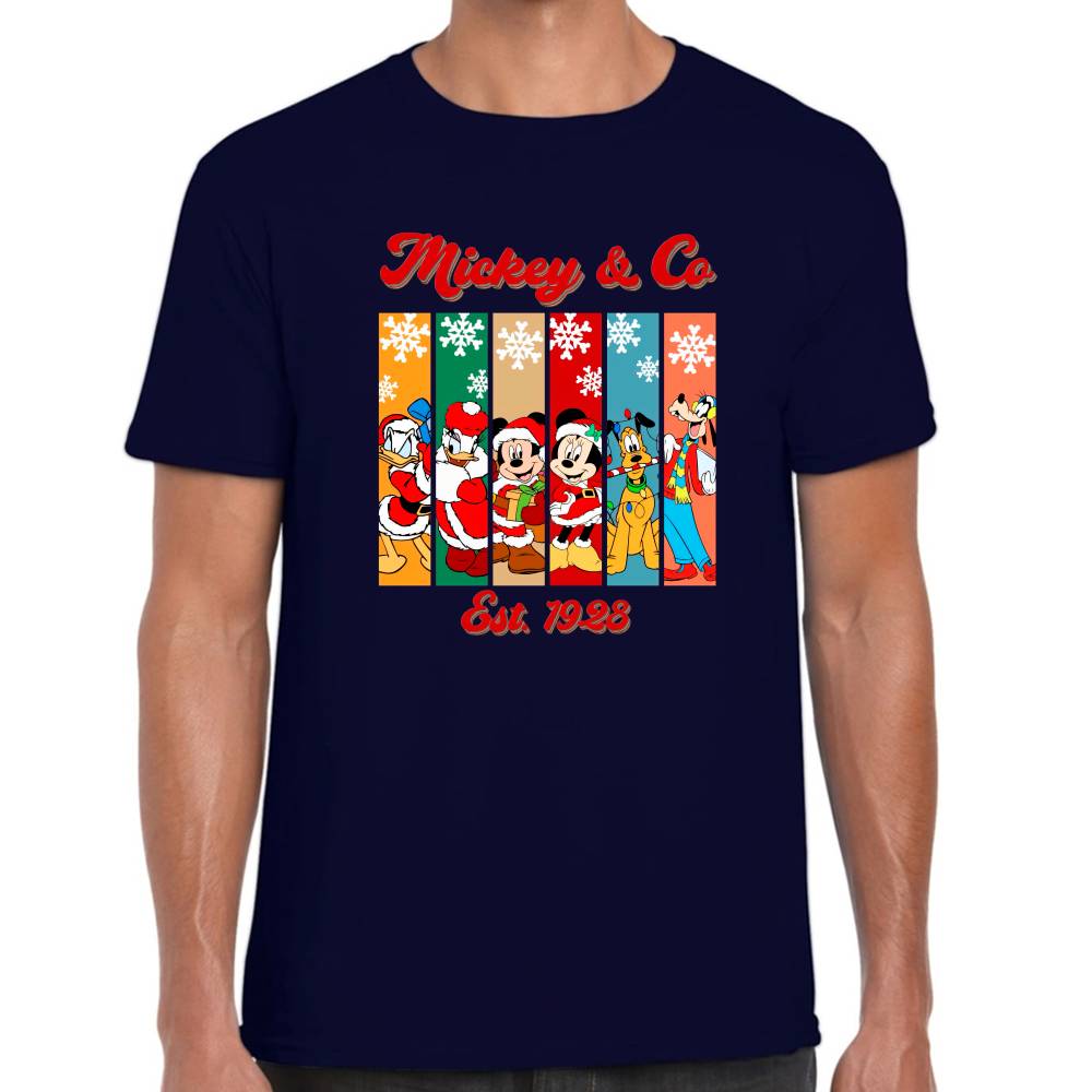 Playera Navidad Disney Algodón Premium #0002916