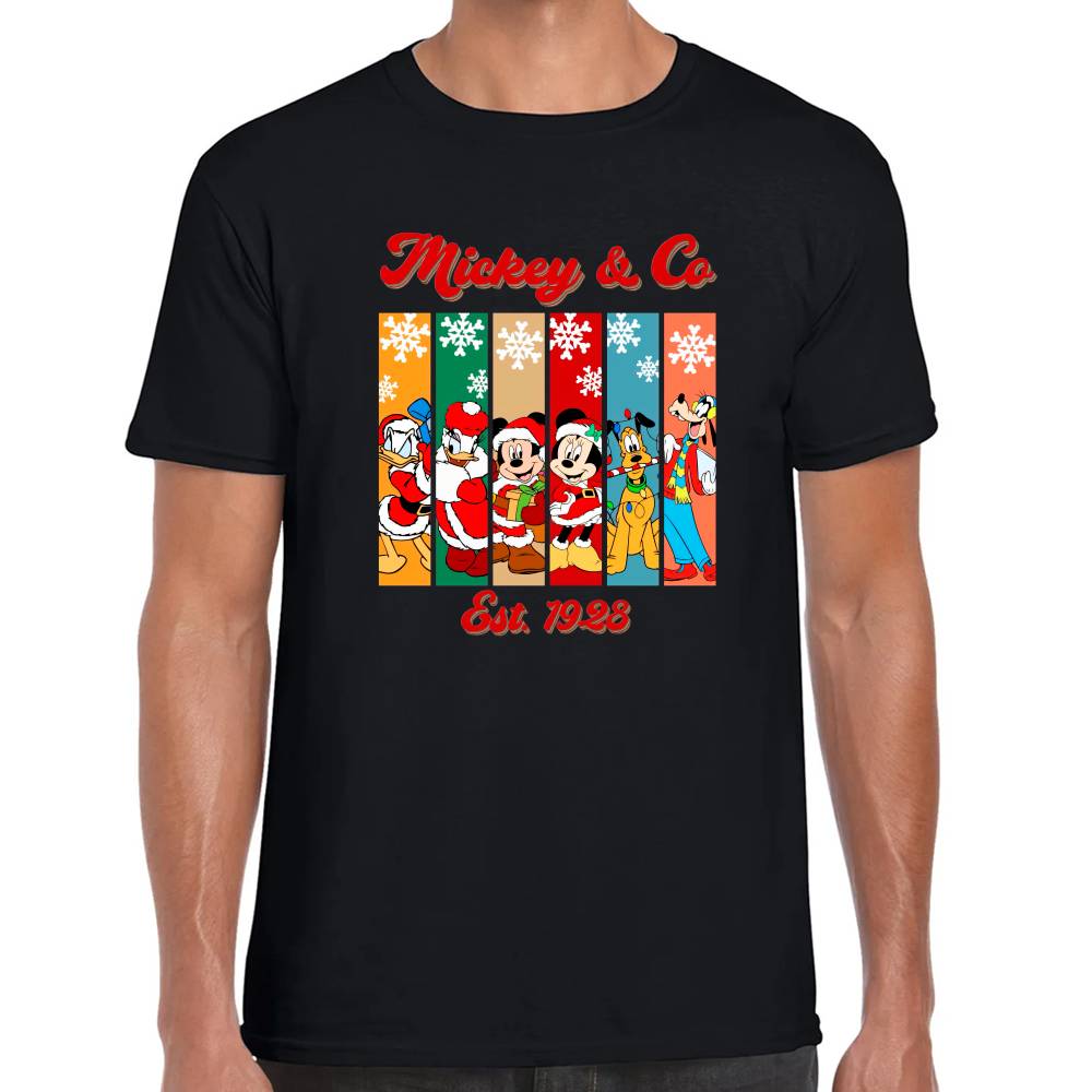 Playera Navidad Disney Algodón Premium #0002916