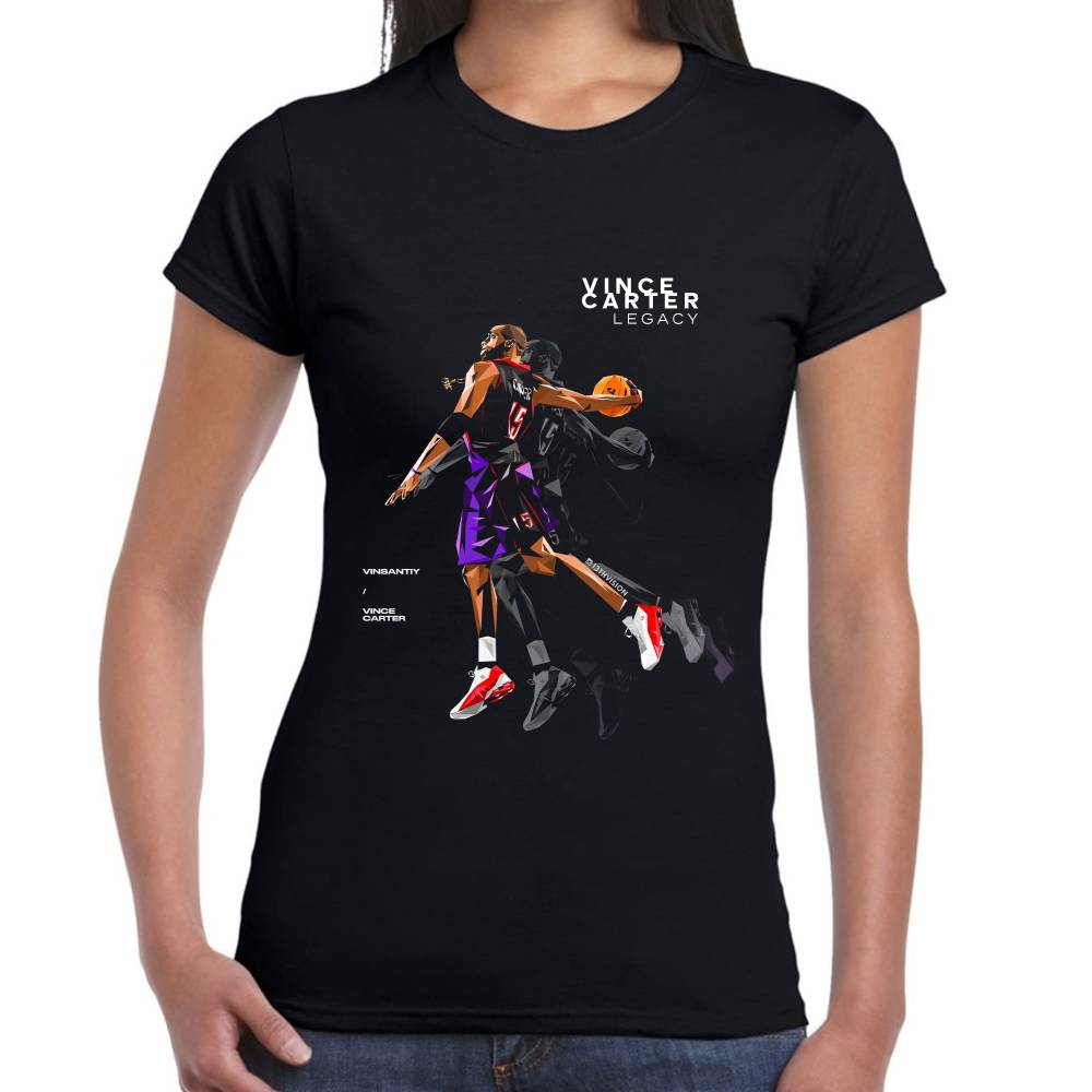 Playera NBA Raptors de Toronto Vince Carter Algodón Premium #0002917 Imagen secundaria del producto