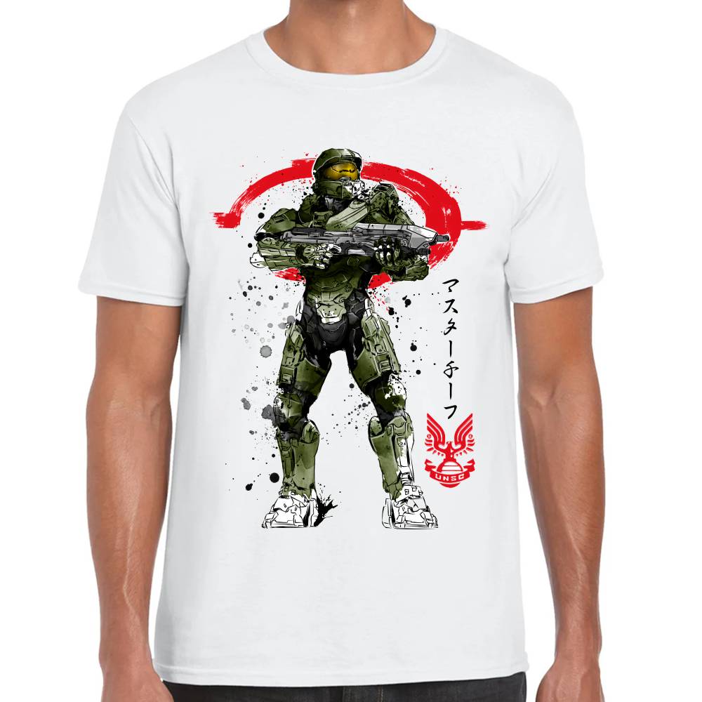 Playera Master Chief Halo Algodón Premium #0002919 Imagen principal del producto