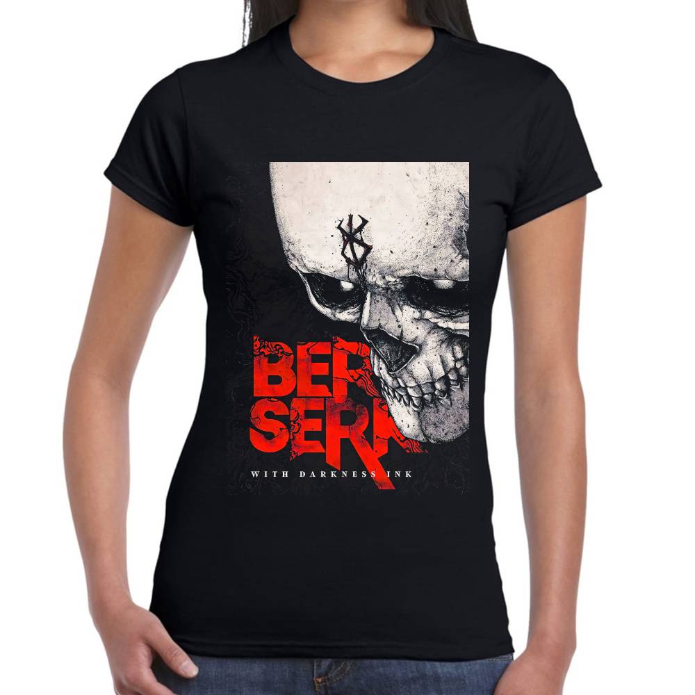 Playera Berserk With Darkness Ink Algodón Premium #0002920