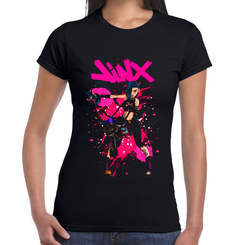Playera Arcane Jinx Algodón Premium #0002927