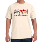 Playera Christmas Disney Personajes Algodón Premium #0002934