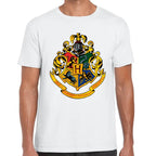 Playera Harry Potter Escudo Hogwarts Algodón Premium #0002936