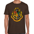 Playera Harry Potter Escudo Hogwarts Algodón Premium #0002936