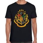Playera Harry Potter Escudo Hogwarts Algodón Premium #0002936
