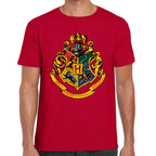 Playera Harry Potter Escudo Hogwarts Algodón Premium #0002936