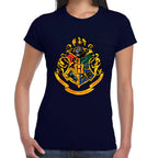 Playera Harry Potter Escudo Hogwarts Algodón Premium #0002936