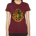 Playera Harry Potter Escudo Hogwarts Algodón Premium #0002936