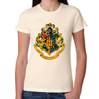 Playera Harry Potter Escudo Hogwarts Algodón Premium #0002936