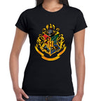 Playera Harry Potter Escudo Hogwarts Algodón Premium #0002936