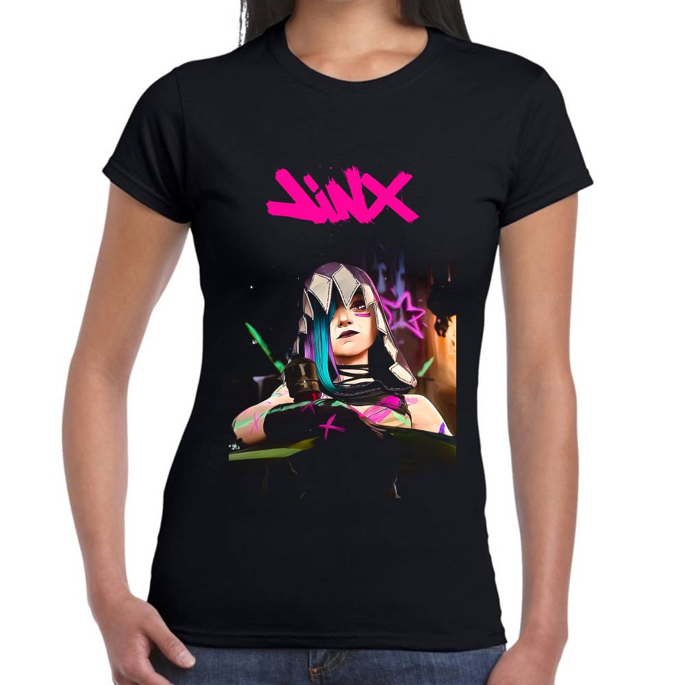 Playera Arcane Jinx Algodón Premium #0002938