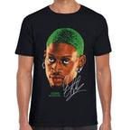Playera Dennis Rodman NBA Chicago Bulls Algodón Premium #0002939