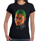Playera Dennis Rodman NBA Chicago Bulls Algodón Premium #0002939