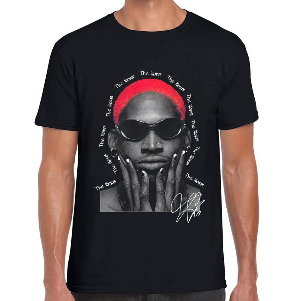Playera Dennis Rodman Chicago Bulls NBA Algodón Premium #0002940