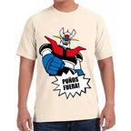 Playera Mazinger Puños Fuera Algodón Premium #0002941
