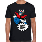 Playera Mazinger Puños Fuera Algodón Premium #0002941