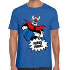 Playera Mazinger Puños Fuera Algodón Premium #0002941