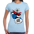 Playera Mazinger Puños Fuera Algodón Premium #0002941