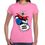 Playera Mazinger Puños Fuera Algodón Premium #0002941