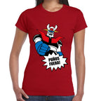 Playera Mazinger Puños Fuera Algodón Premium #0002941
