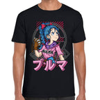 Playera Dragon Ball Z Bulma Algodón Premium #0002942