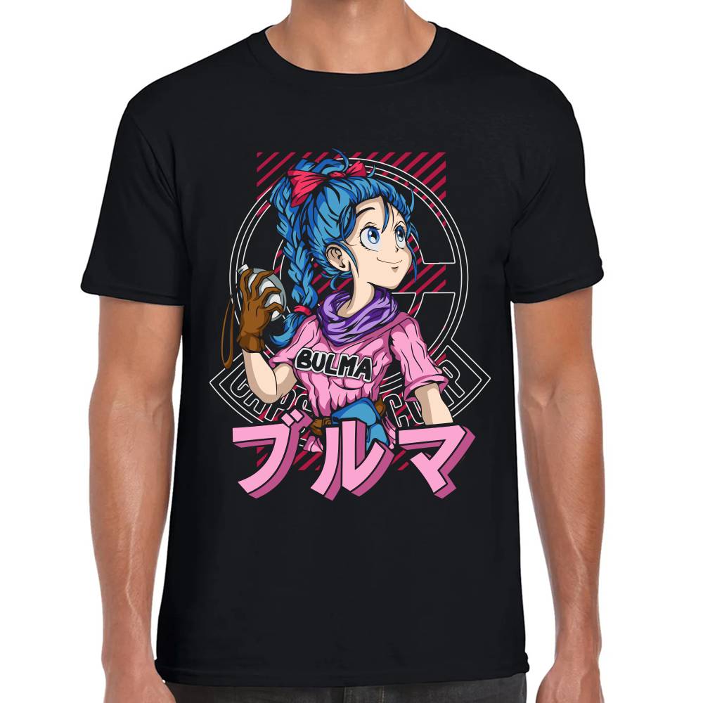 Playera Dragon Ball Z Bulma Algodón Premium #0002942