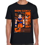 Playera Son Goku Dragon Ball Z Algodón Premium #0002943