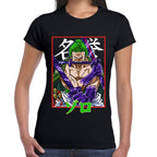 Playera One Piece Zoro Wano Algodón Premium #0002947