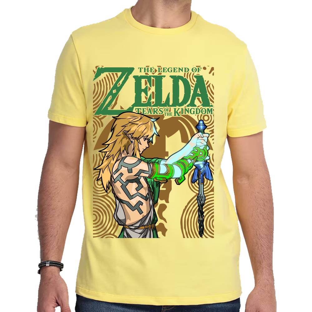 Playera Zelda Link Algodón Premium #0002951