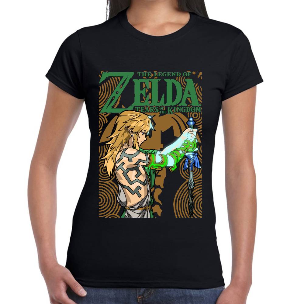 Playera Zelda Link Algodón Premium #0002951 Imagen secundaria del producto