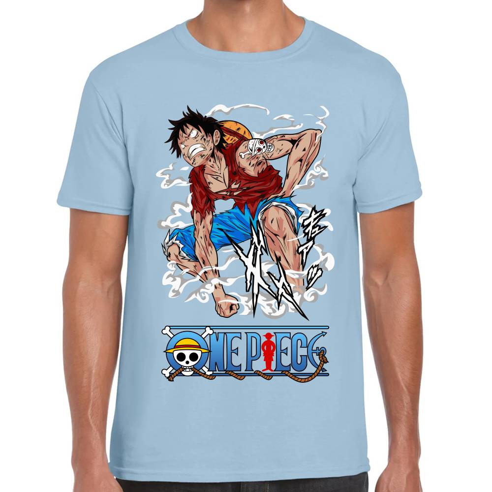 Playera One Piece Luffy Algodón Premium #0002955