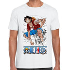 Playera One Piece Luffy Algodón Premium #0002955