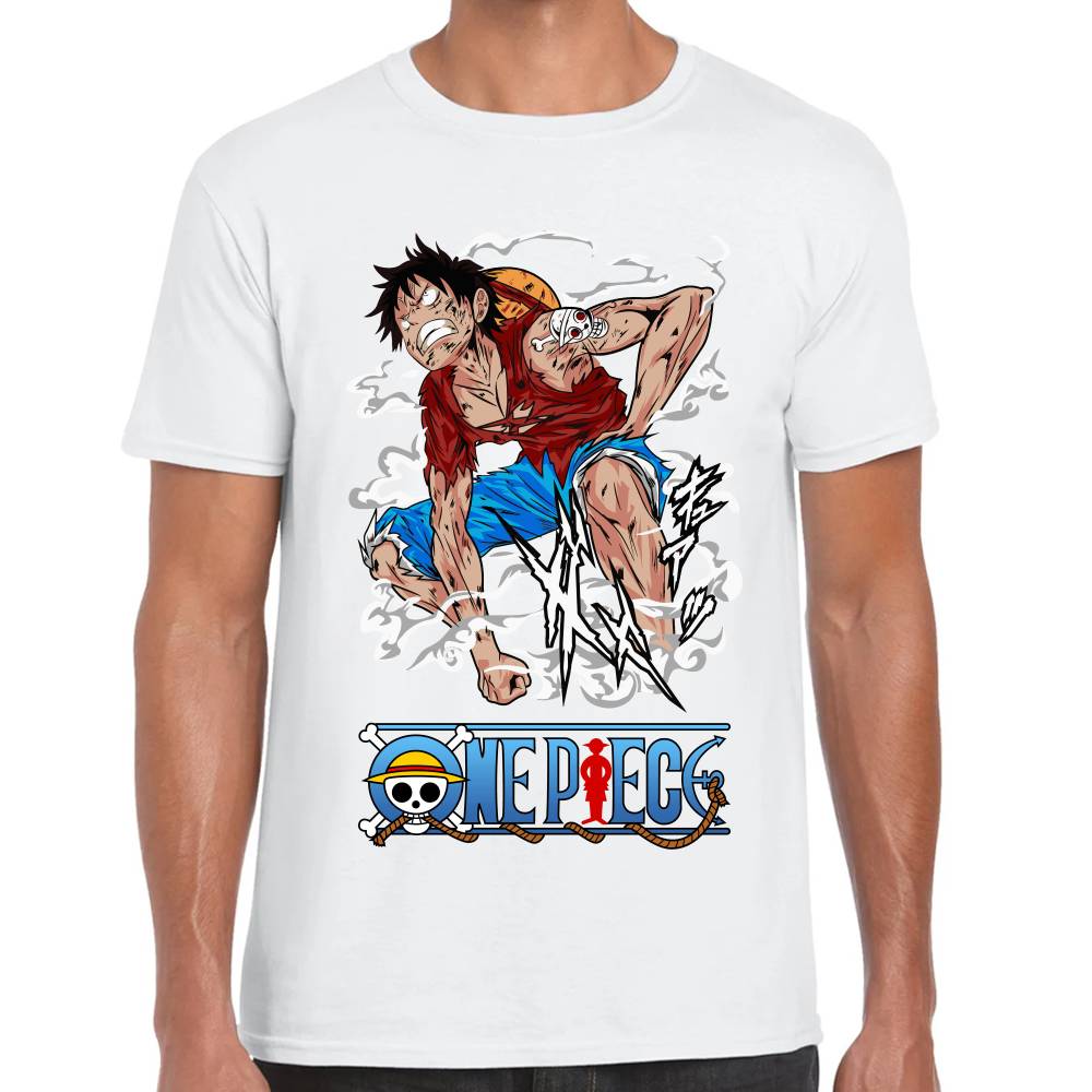 Playera One Piece Luffy Algodón Premium #0002955