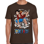 Playera One Piece Luffy Algodón Premium #0002955