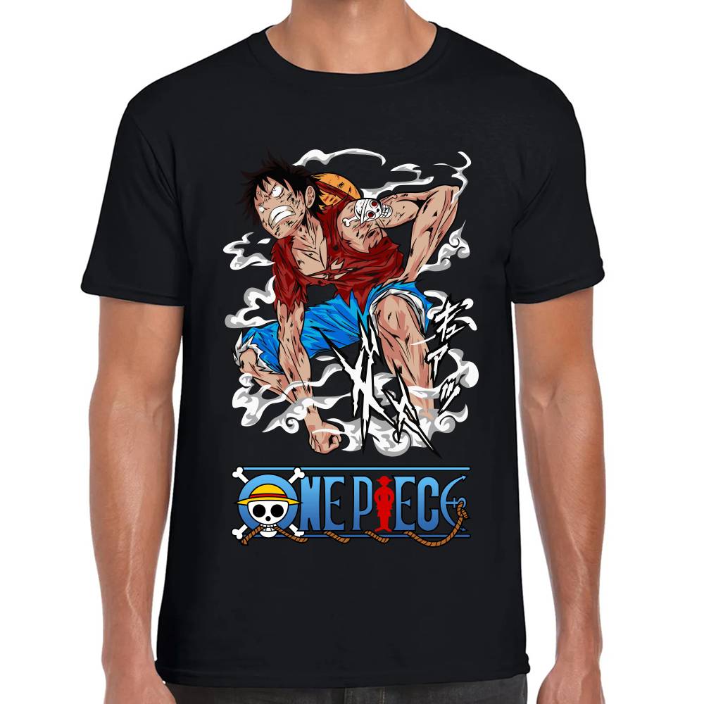Playera One Piece Luffy Algodón Premium #0002955