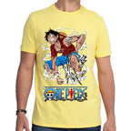 Playera One Piece Luffy Algodón Premium #0002955