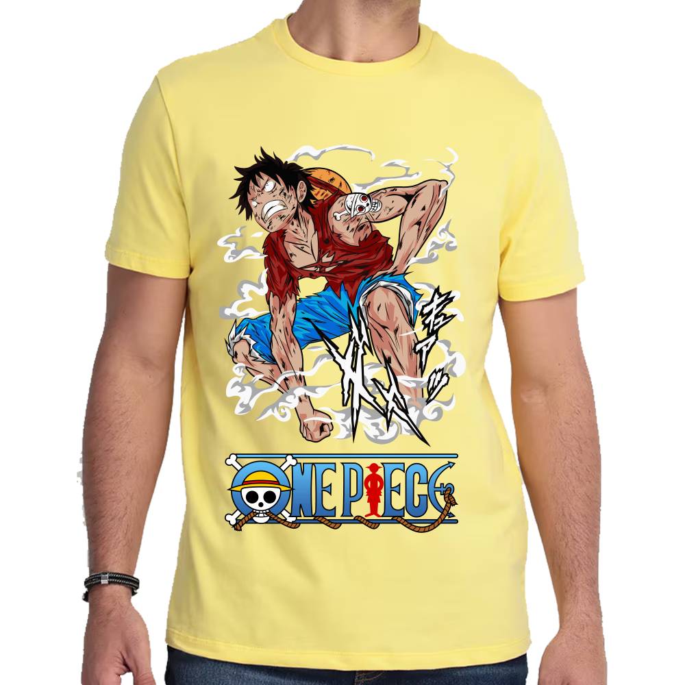 Playera One Piece Luffy Algodón Premium #0002955