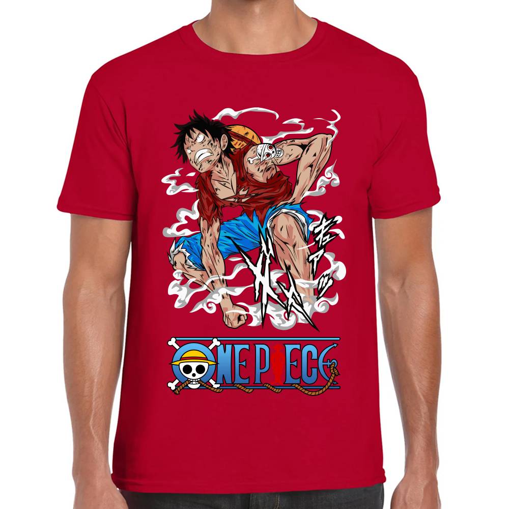 Playera One Piece Luffy Algodón Premium #0002955
