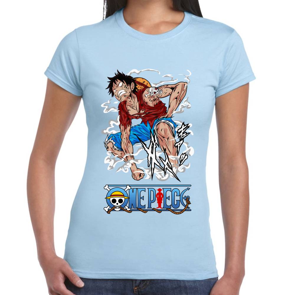 Playera One Piece Luffy Algodón Premium #0002955