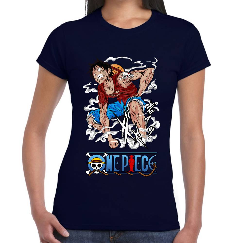 Playera One Piece Luffy Algodón Premium #0002955