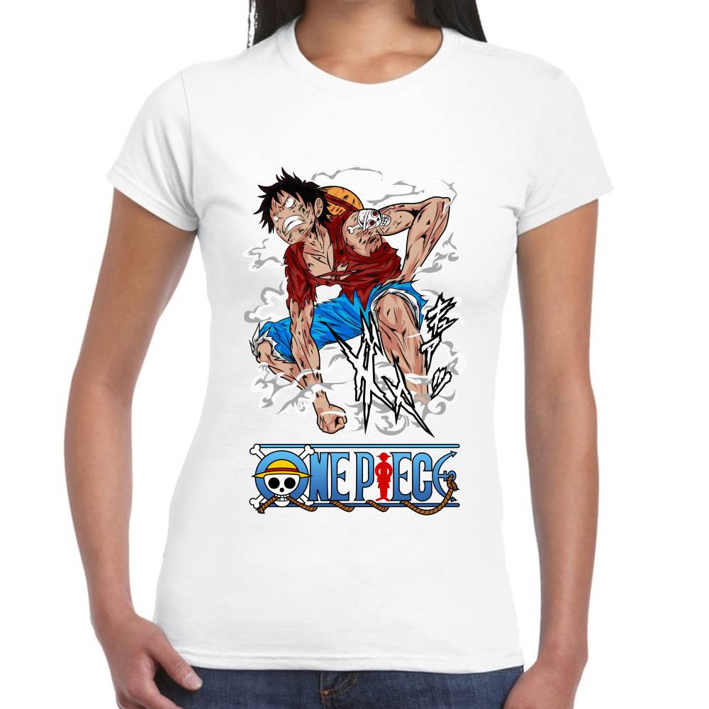 Playera One Piece Luffy Algodón Premium #0002955