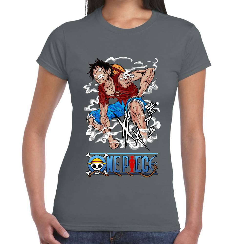 Playera One Piece Luffy Algodón Premium #0002955