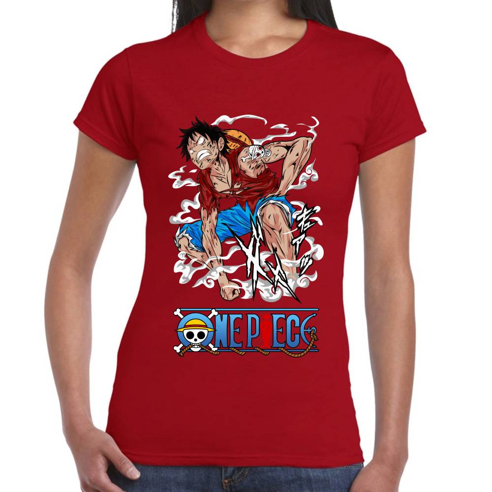 Playera One Piece Luffy Algodón Premium #0002955