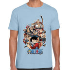 Playera One Piece Piratas Algodón Premium #0002956