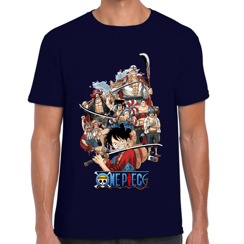 Playera One Piece Piratas Algodón Premium #0002956