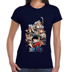 Playera One Piece Piratas Algodón Premium #0002956